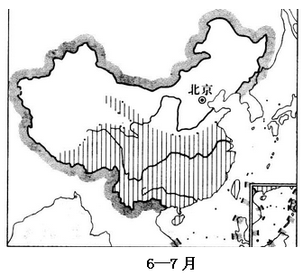 我国锋面雨带推移规律及影响